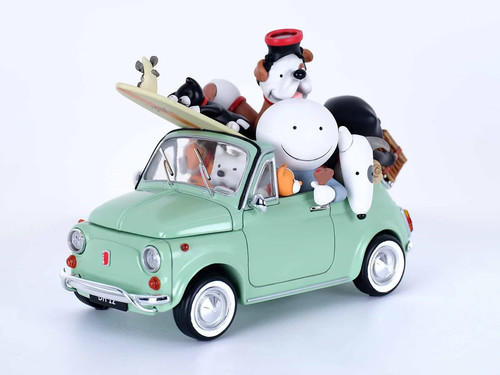 Beach buddies by - buddies, (sculpture)